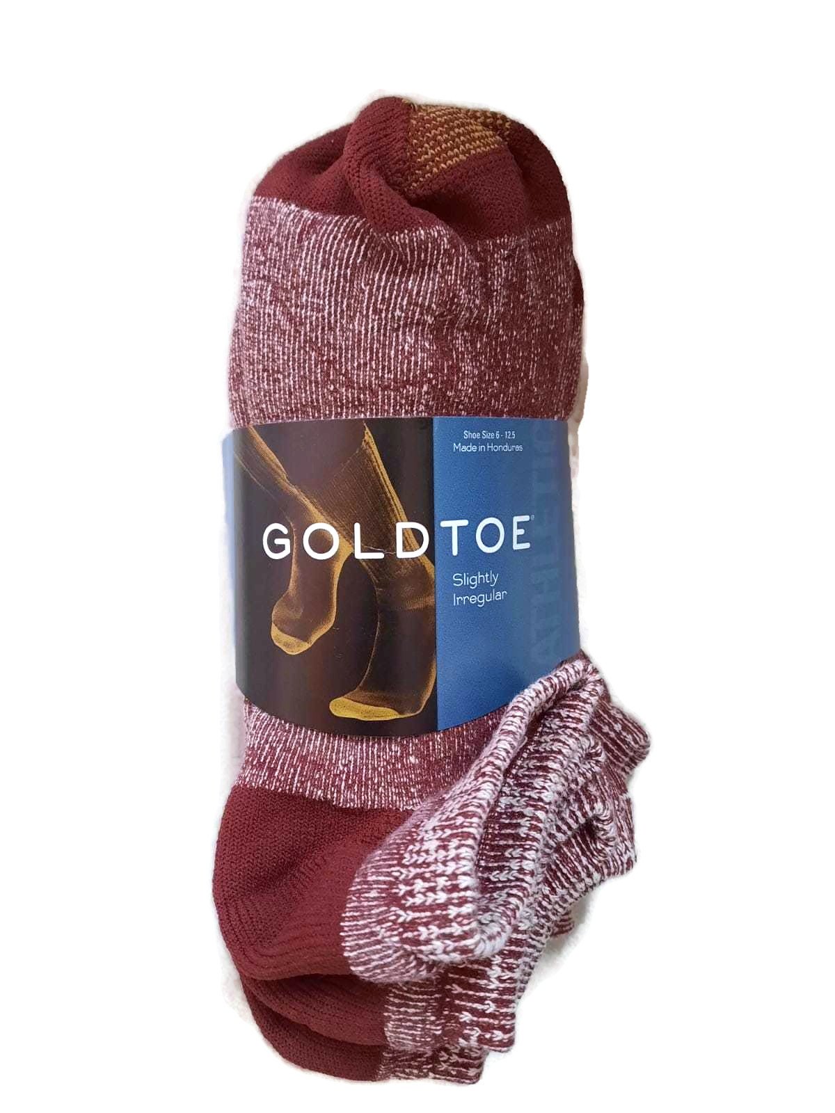 Gold Toe Men's Socks No Show 6-Pack Liner Breathable Soft Cotton Blend