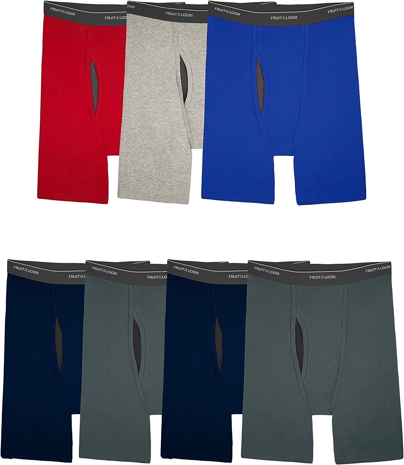 Fruit of the Loom Men's Coolzone Boxer Briefs, Moisture Wicking & Breathable,... - Picture 11 of 11