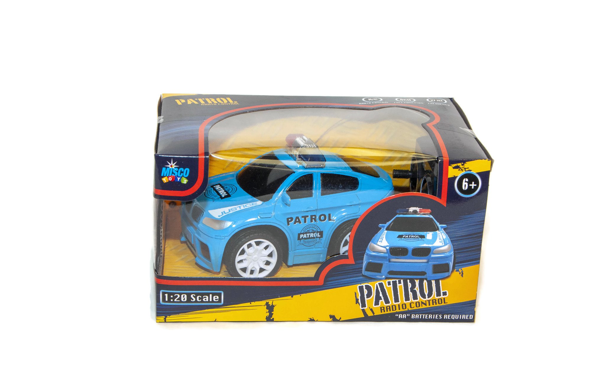 Remote control police car 1;20 full function 