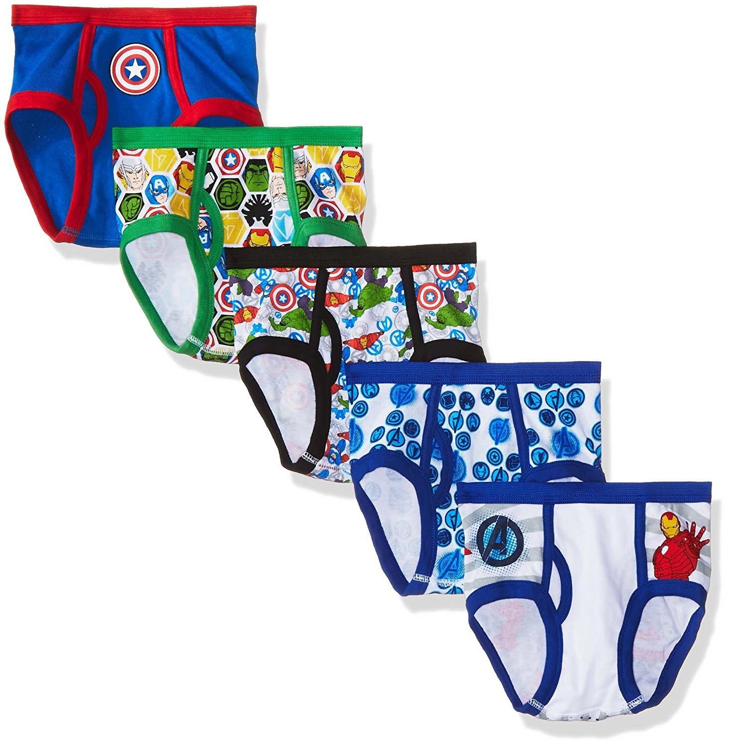 Marvel Little Boys' Avengers 5-Pack Boxer Briefs - Picture 3 of 3
