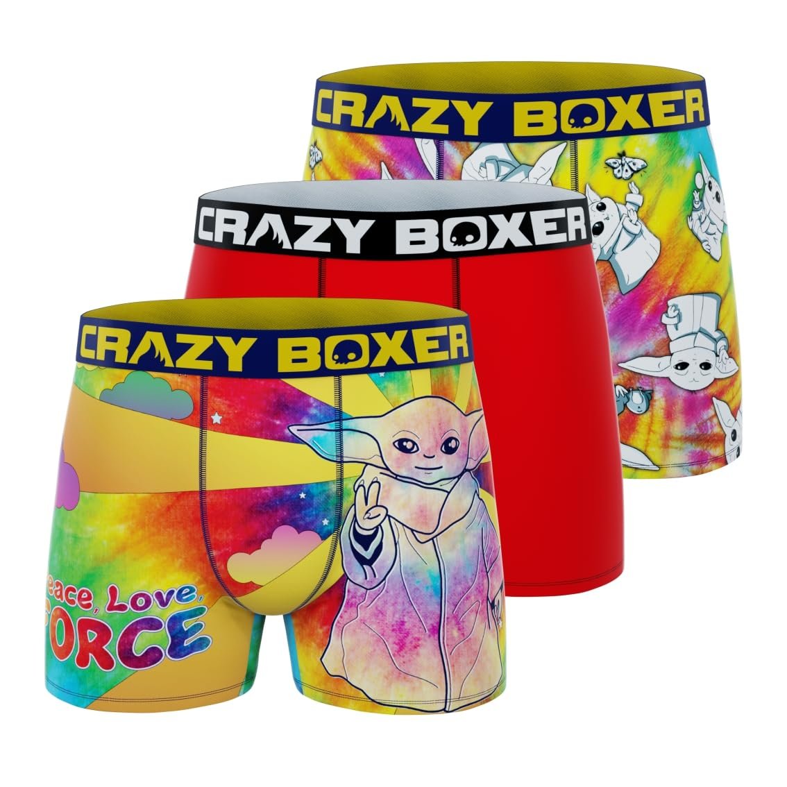 CRAZYBOXER Men's Underwear The Mandalorian Soft Comfortable Boxer Brief - Picture 25 of 25
