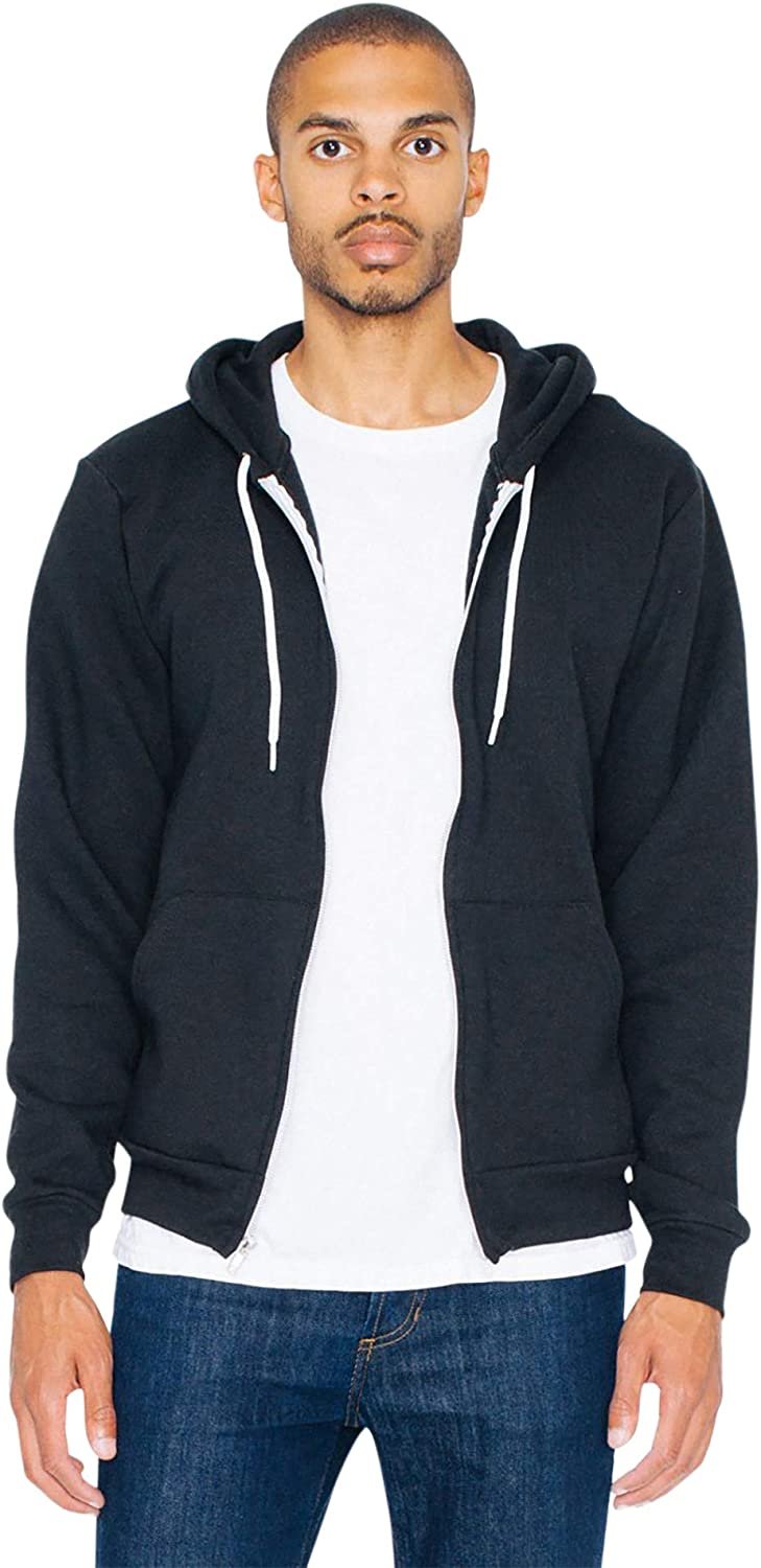 American apparel flex fleece zip hoodie online