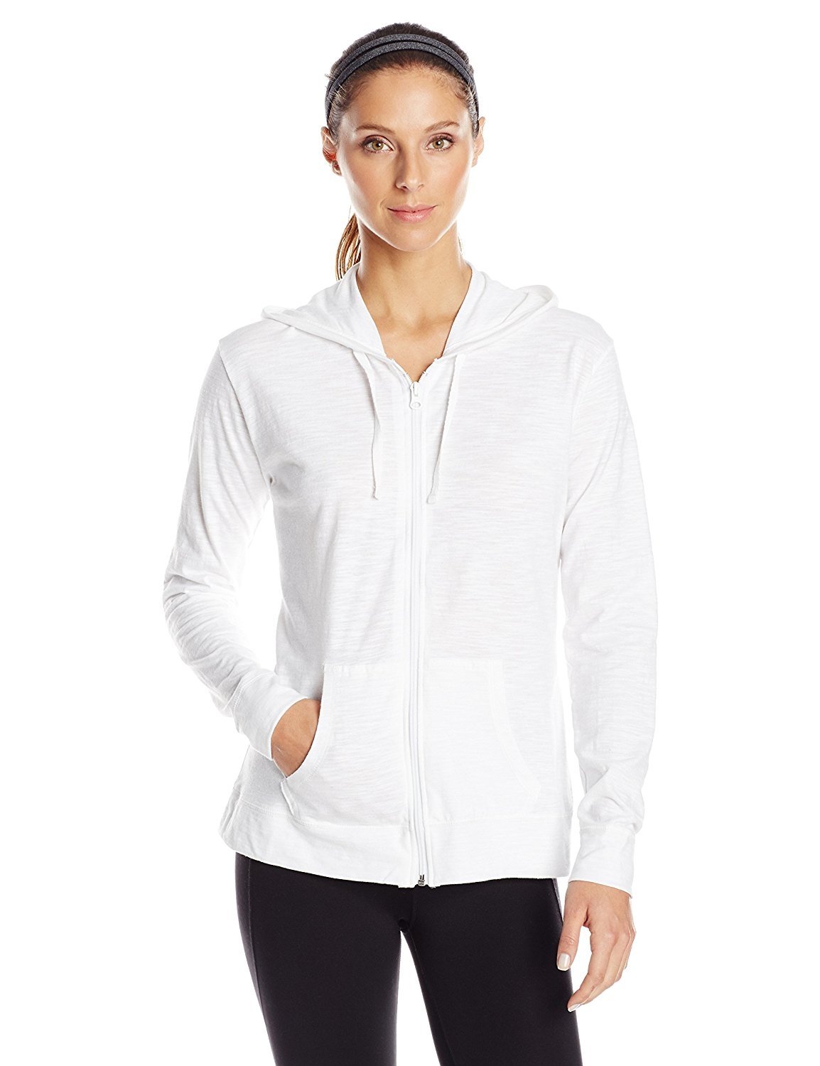 100 cotton zip hoodie