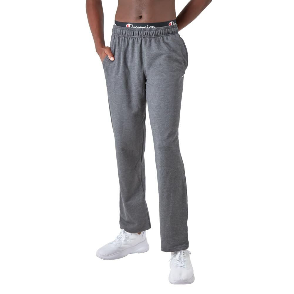 Champion, Powerblend, Fleece Open-Bottom Sweatpants for Men (Reg Tall) - Picture 22 of 23