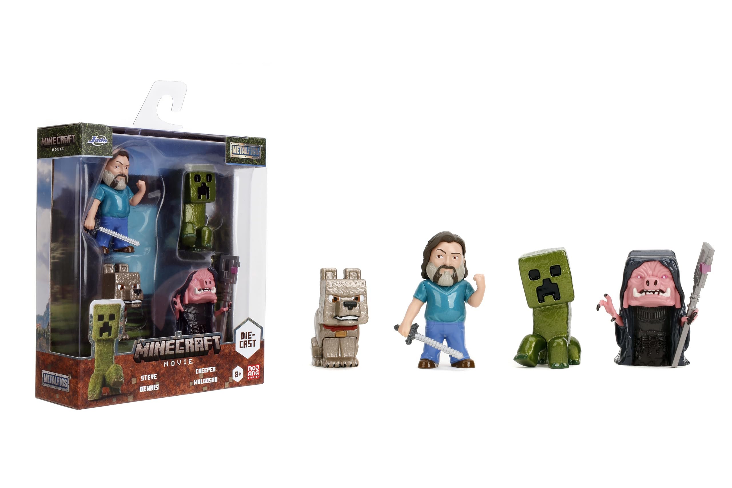 Figuras de metal de Minecraft de Jada - Imagen 12 de 12