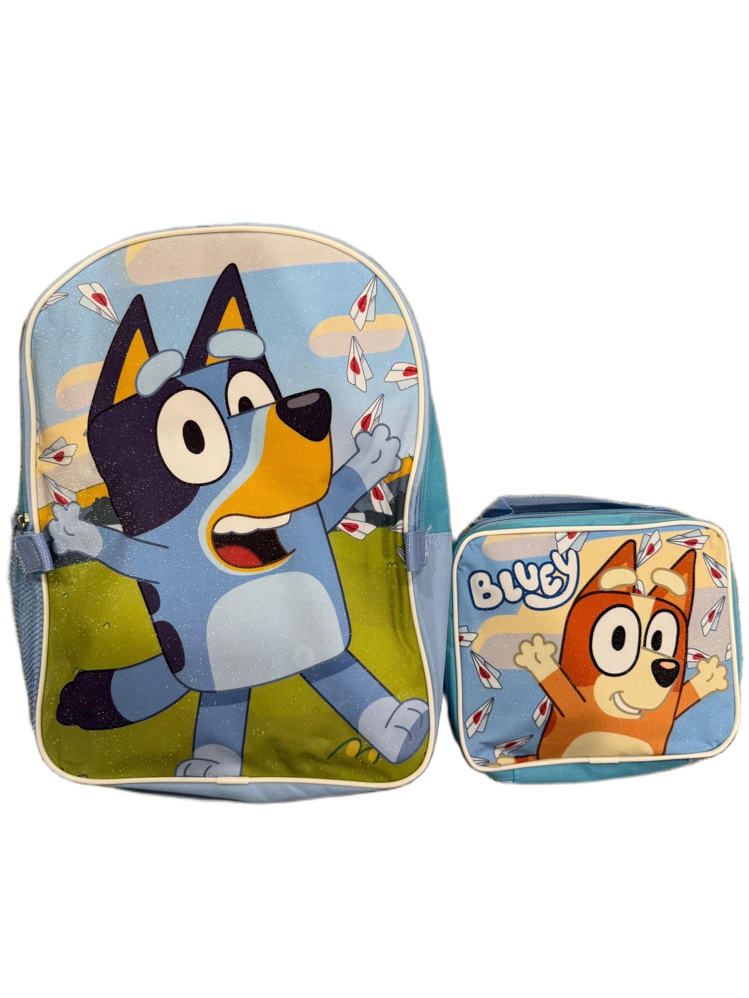 Fast Forward Bluey Jungen 16" Rucksack mit isolierter Brotzeittasche - robust... - Bild 10 von 11