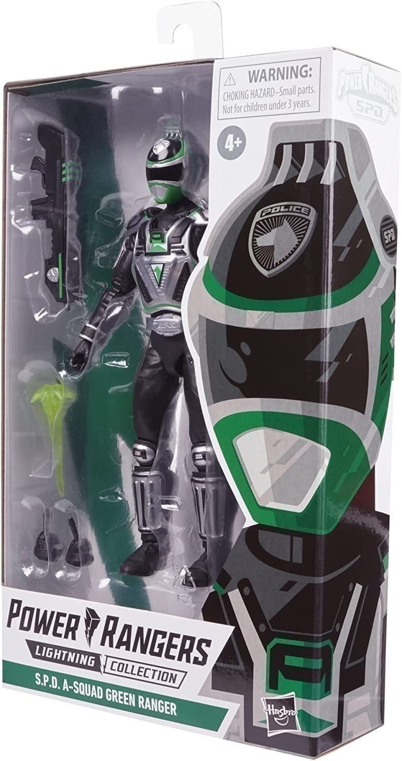 Power Rangers BLT LC A S.P.D. A-Squad Green Ranger - Bild 6 von 9