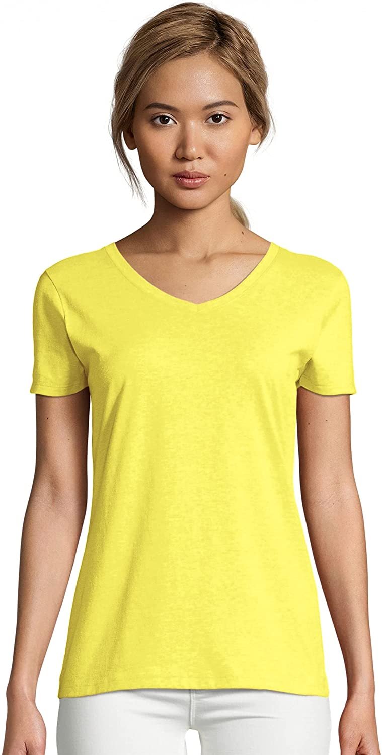 Hanes Women's X-Temp V-Neck T-Shirt