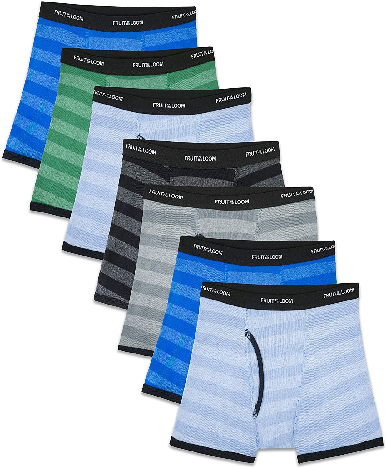 Fruit of the Loom Boys' Boxer Briefs (Assorted Colors) - Picture 7 of 7