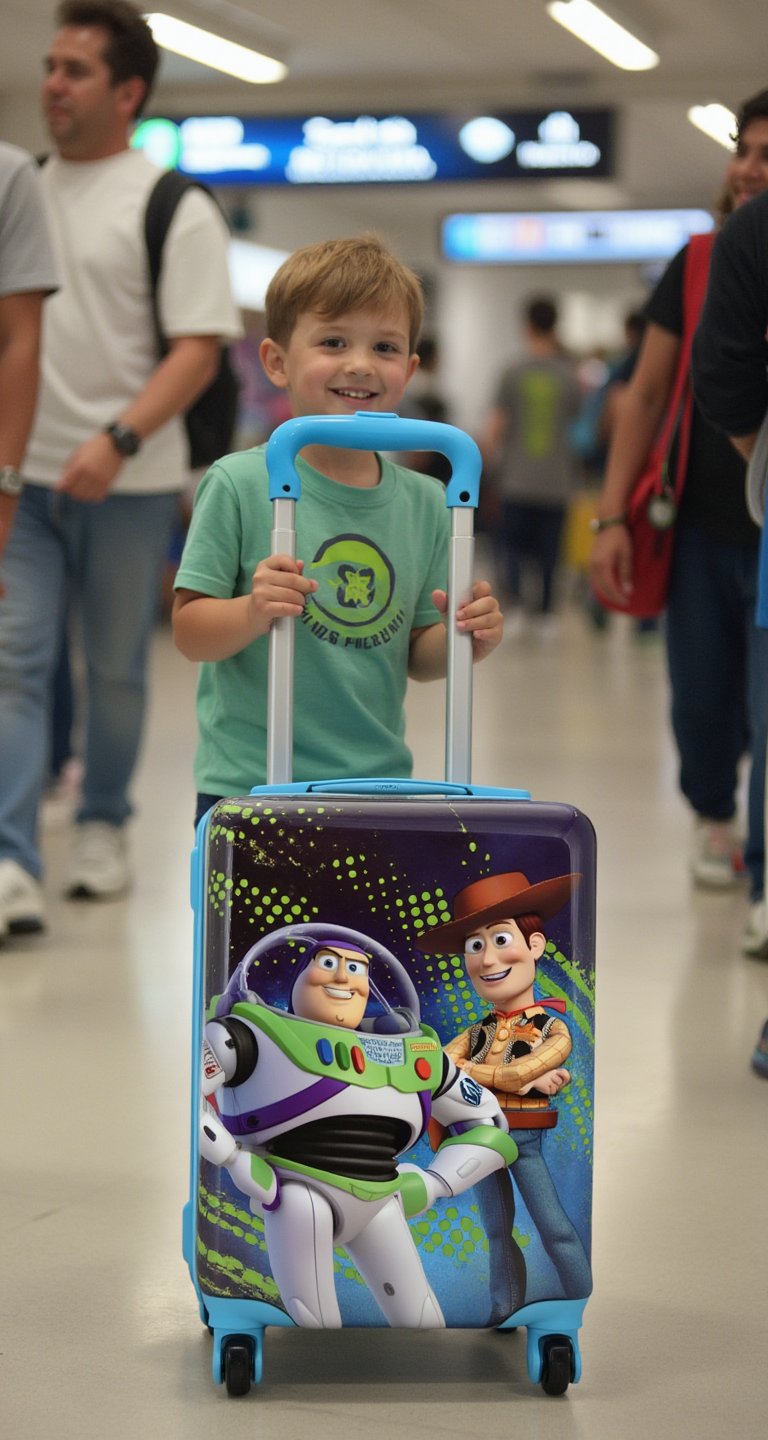 Disney Toy Story Valigia rigida 20" - Woody Buzz lato rigido carino e durevole - Foto 61 di 66