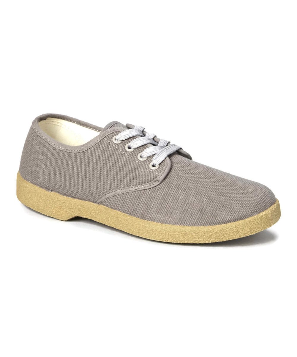 Zig Zag Canvas Oxford Shoes Gray Winos Sizes 6.5-13 NEW | eBay