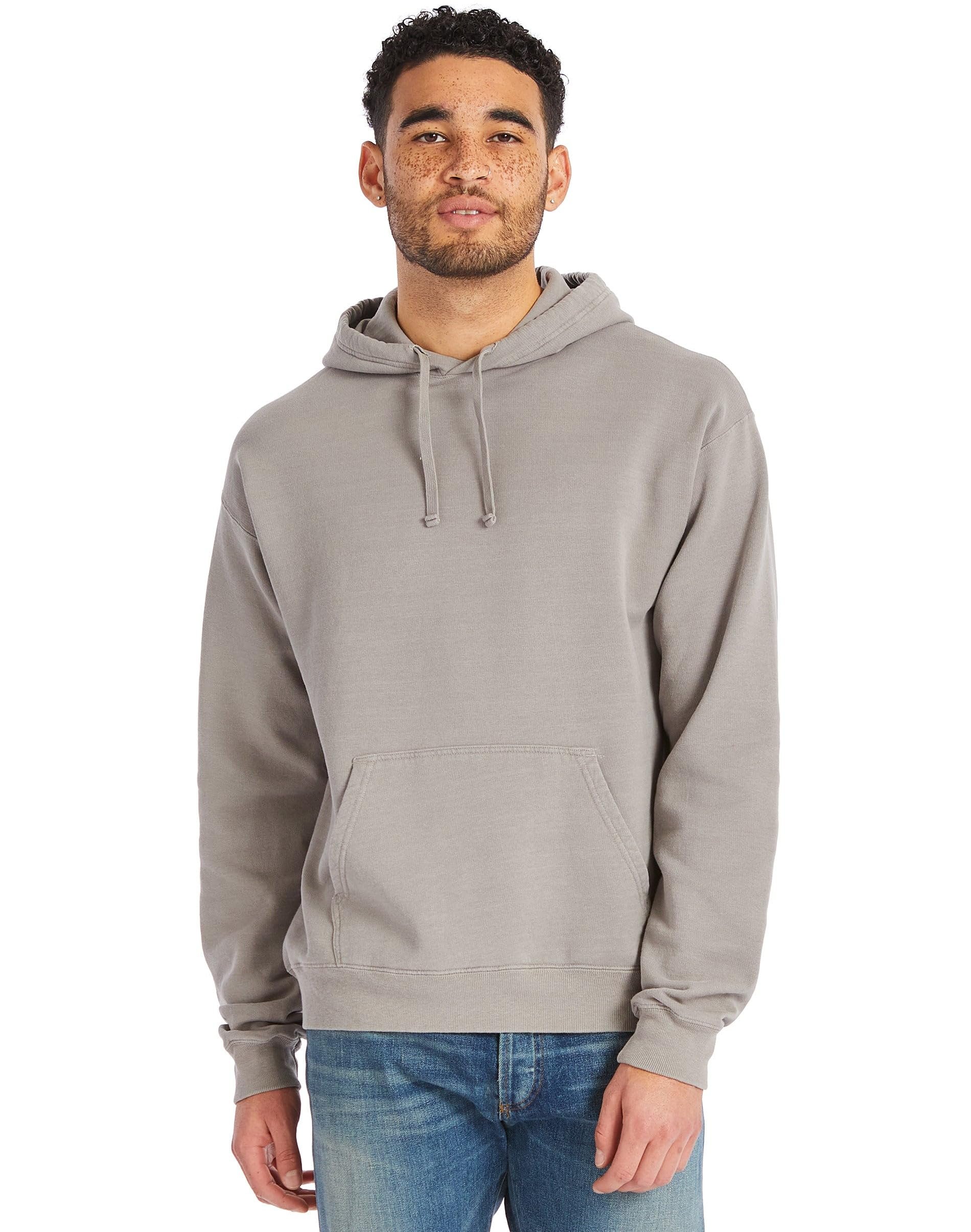 Hanes Men's Comfortwash Garment Dyed Hoodie Sweatshirt, deep Forte Blue, Small - Picture 13 of 17