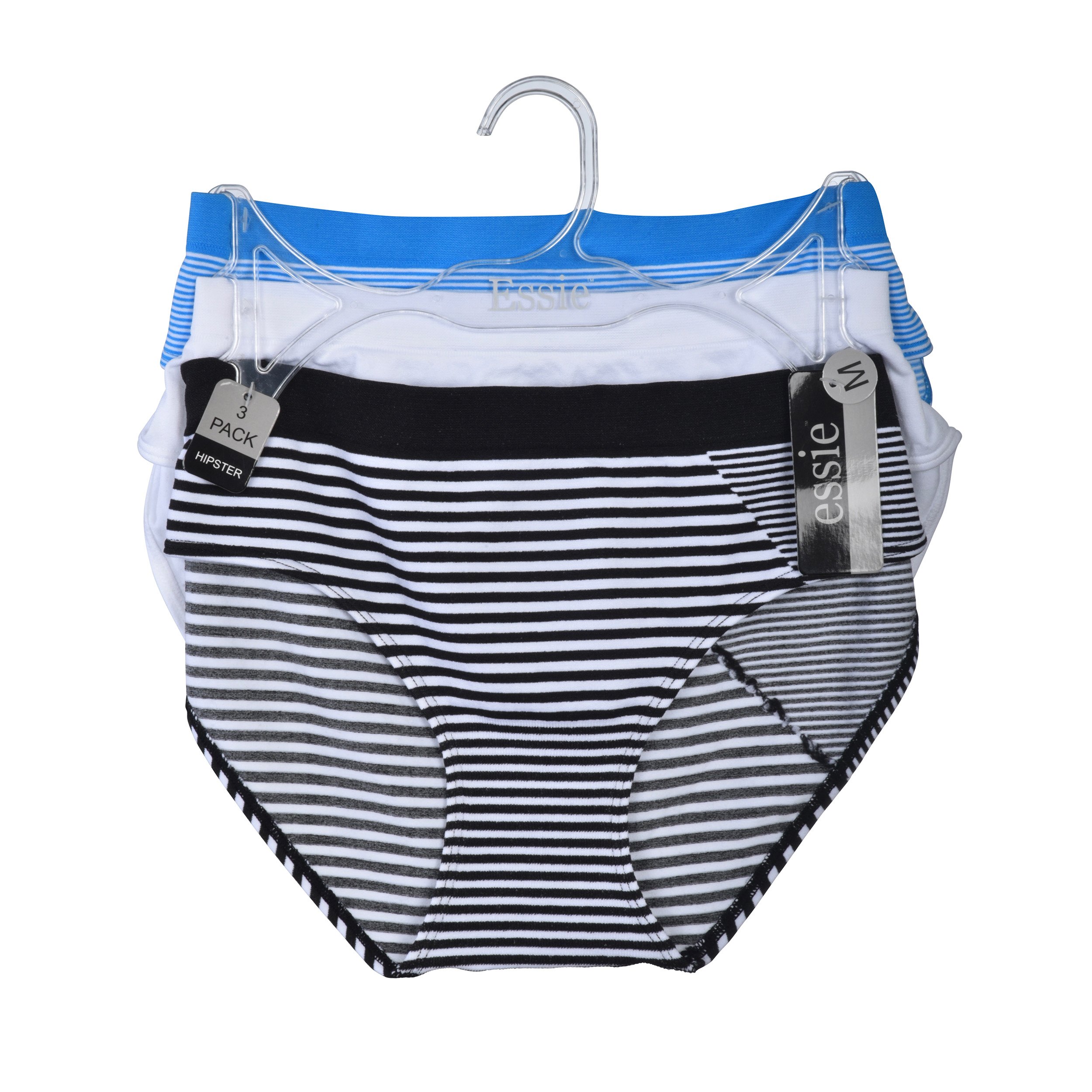 essie Women's Seamless Hipster Panties 3-Pack Nylon Spandex Blend | eBay