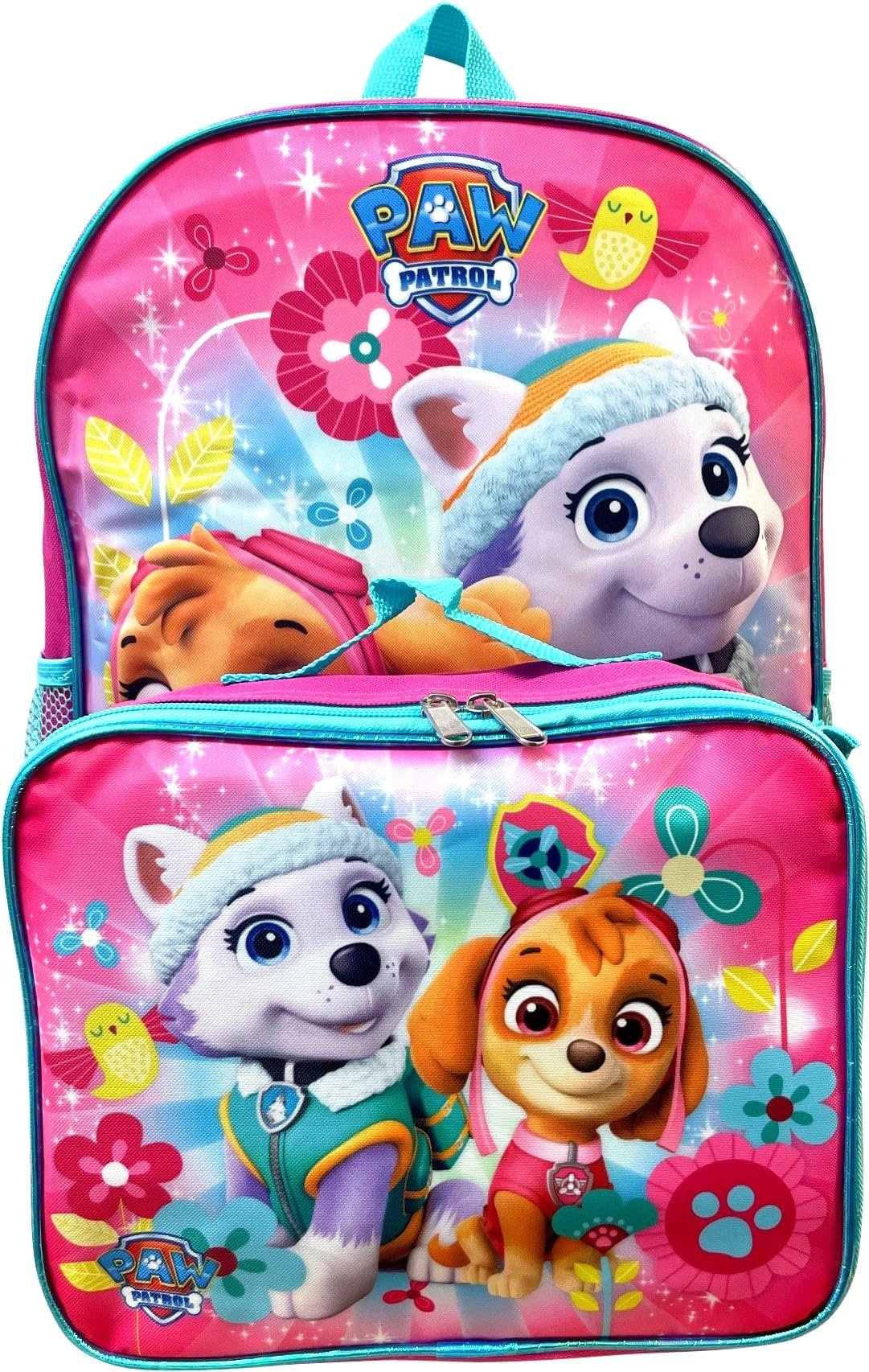 Group Ruz Nickelodeon Girl Paw Patrol 16" Backpack With Detachable Matching...