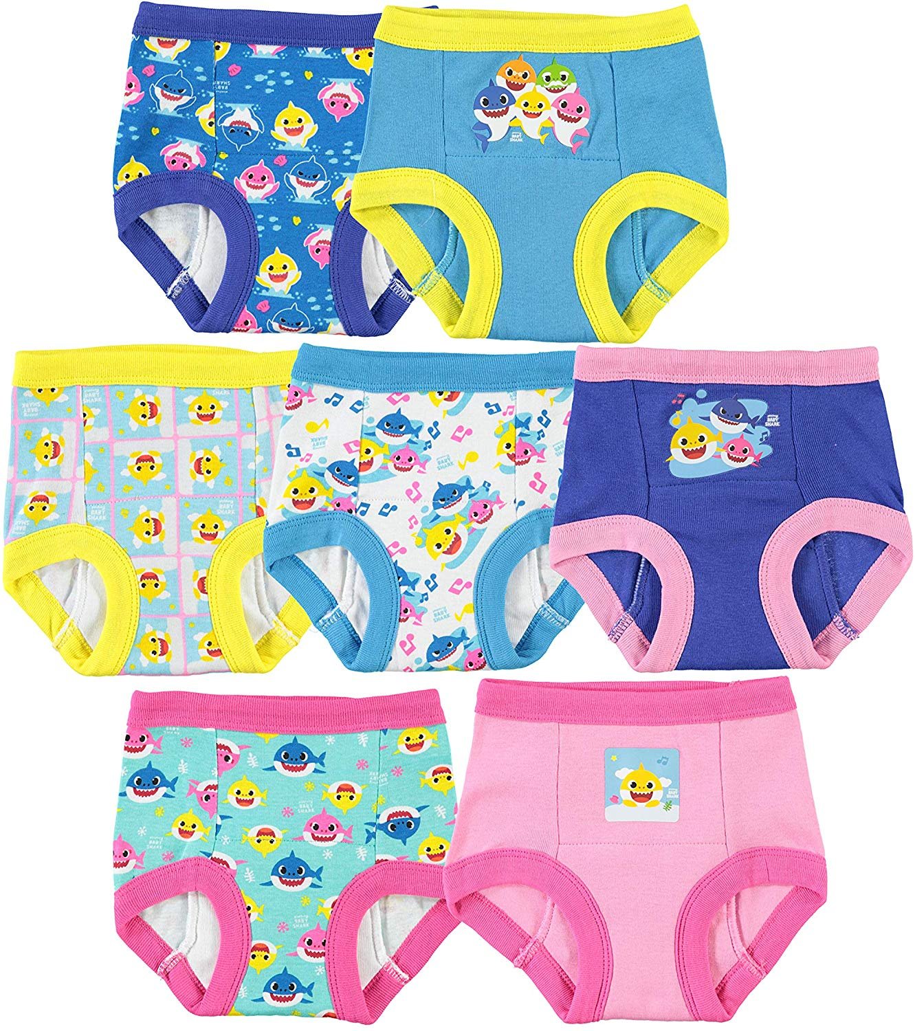 Girls Potty Training Pants Underwear 4 Pack Size 12M -2T | eBay