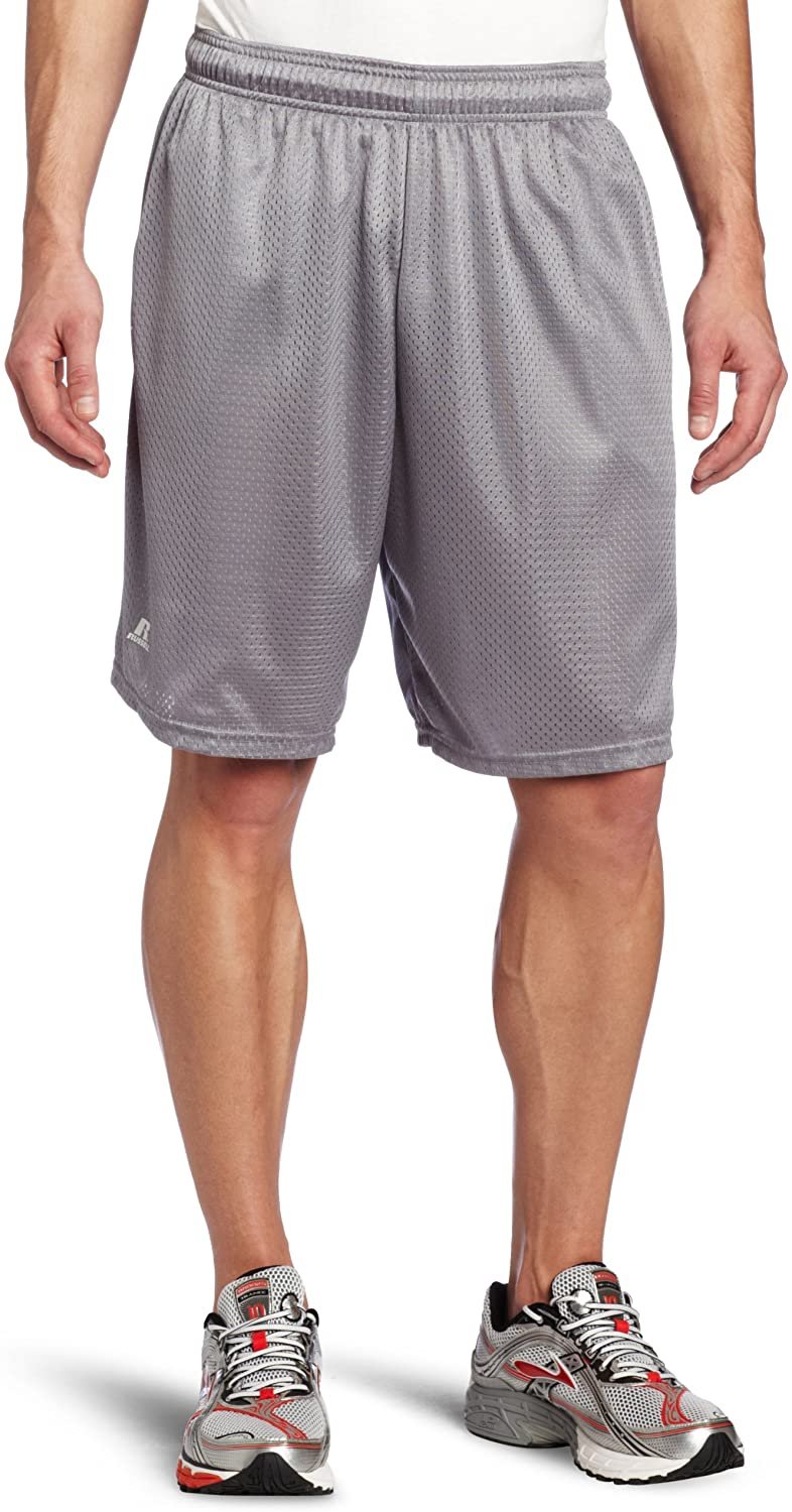 russell athletic mesh shorts with pockets