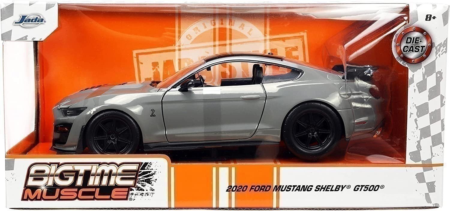 Jada Toys Big Time Muscle 2020 Shelby GT500 Die-cast Car, Toys for Kids and... - Foto 8 di 8