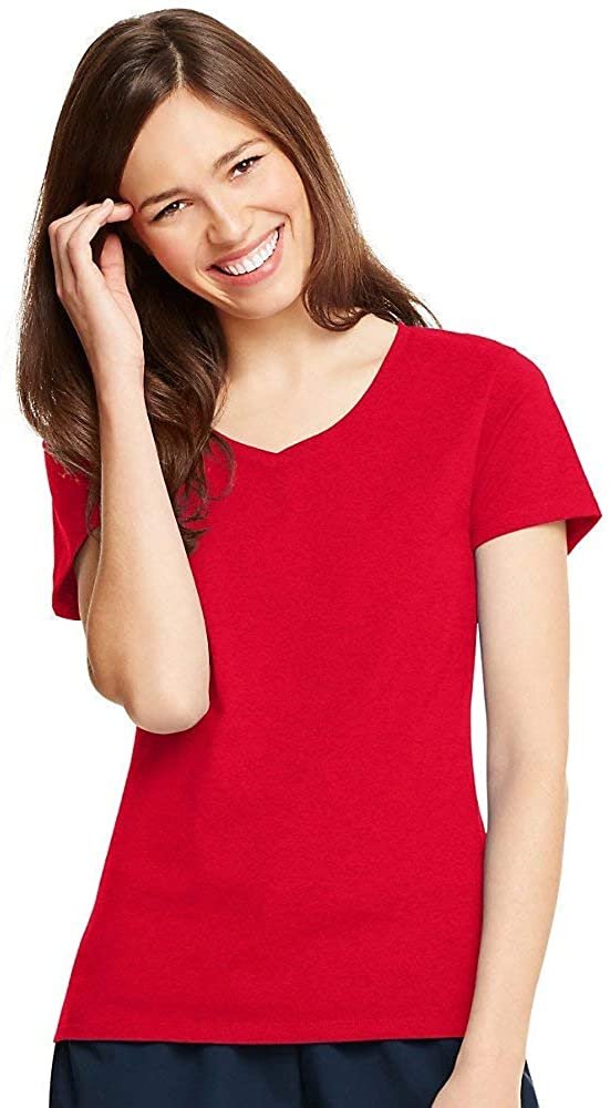 Hanes X-Temp T-Shirt mit V-Ausschnitt (42V0) - Bild 17 von 29