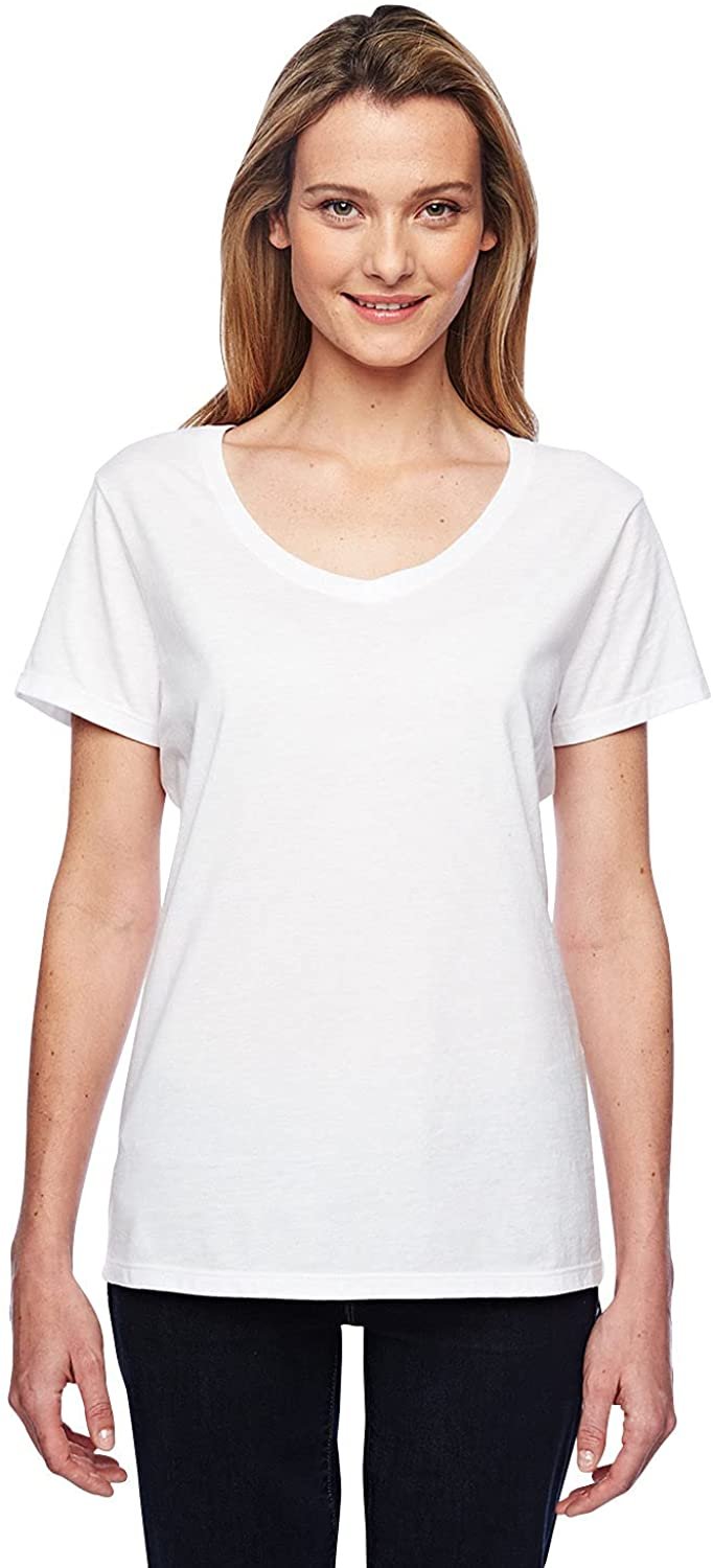 Hanes X-Temp T-Shirt mit V-Ausschnitt (42V0) - Bild 29 von 29