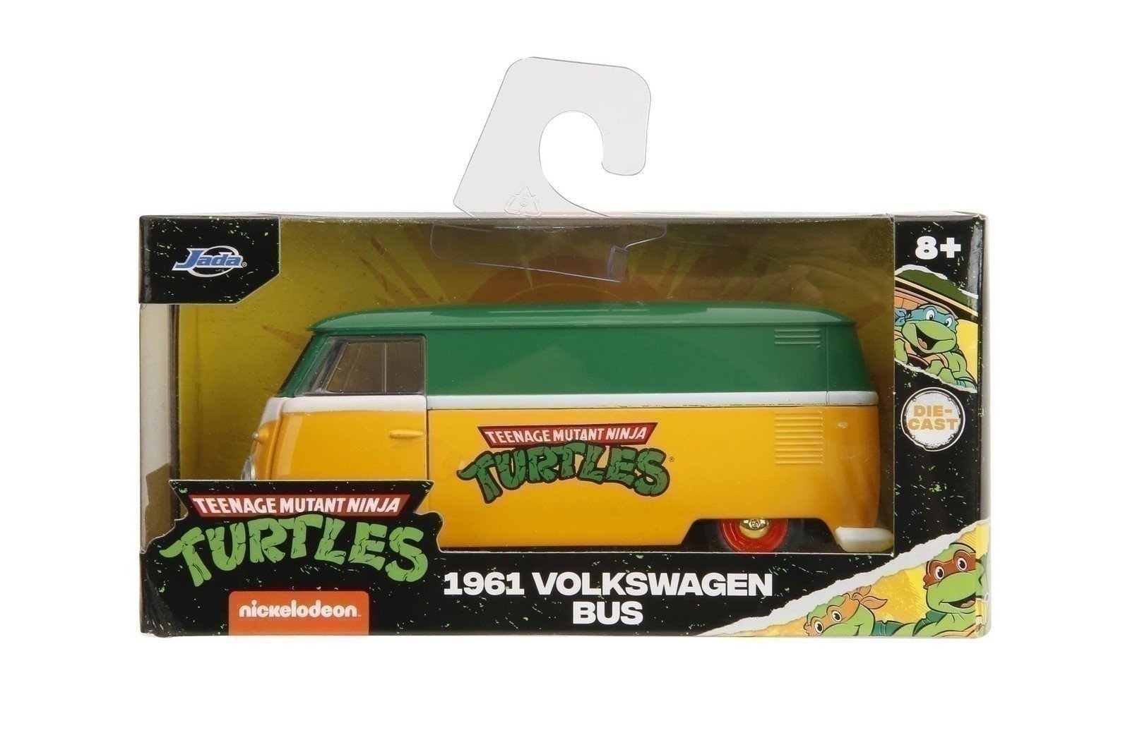 Jada Toys – Hollywood Rides TMNT 1961 VW Bus – Die-Cast Model Car – Opening... - Bild 4 von 4