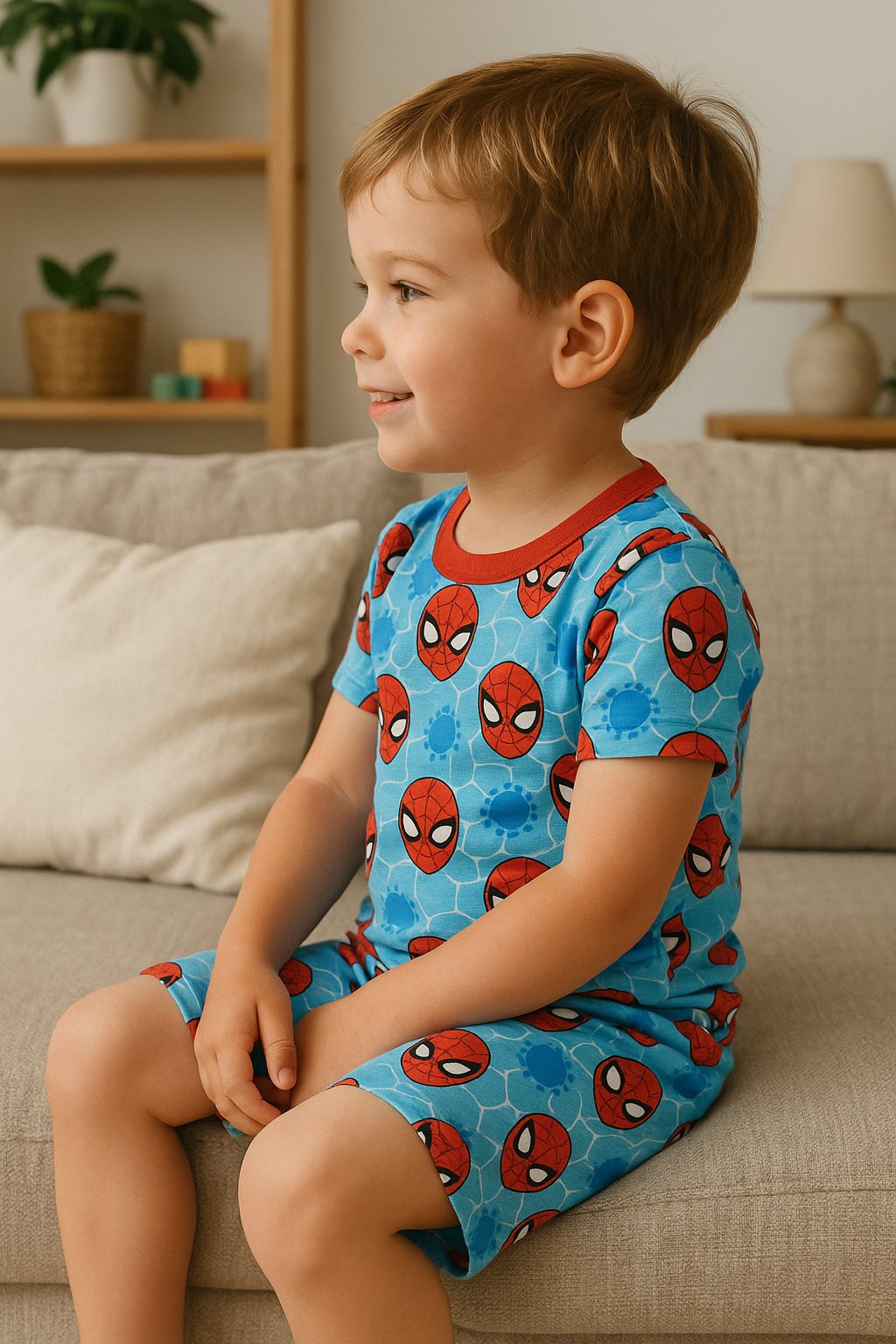 Centric Brands Disney Mickey Mouse Jungen Pyjama Set - Kurzarm Oberteil &... - Bild 7 von 10