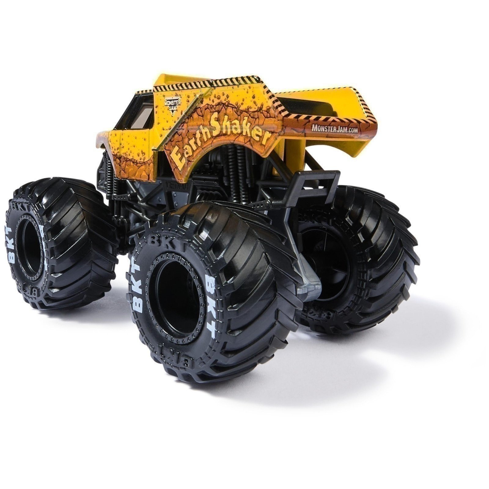 Monster Jam, Official Earth Shaker Monster Truck, Die-Cast Vehicle, 1:64... - Picture 4 of 7
