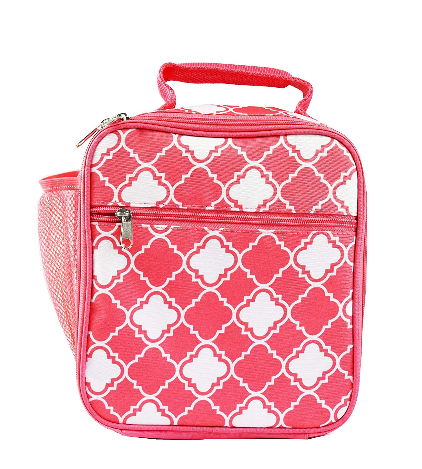 Custom Personalized Insulated Water Resistant Lunch Bag with Exterior