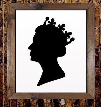 A1 Size Stencil - XLarge Crown Jewels King Queen Royal Mylar Airbrush Painting Wall Art Crafts Stencil 5