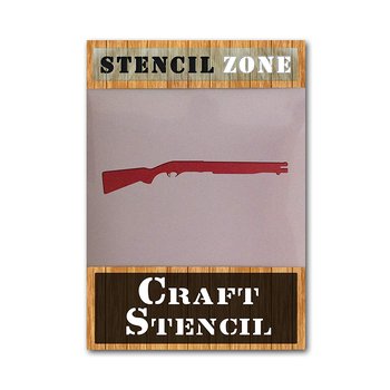 shotgun gun weapon painting wall stencil ebay