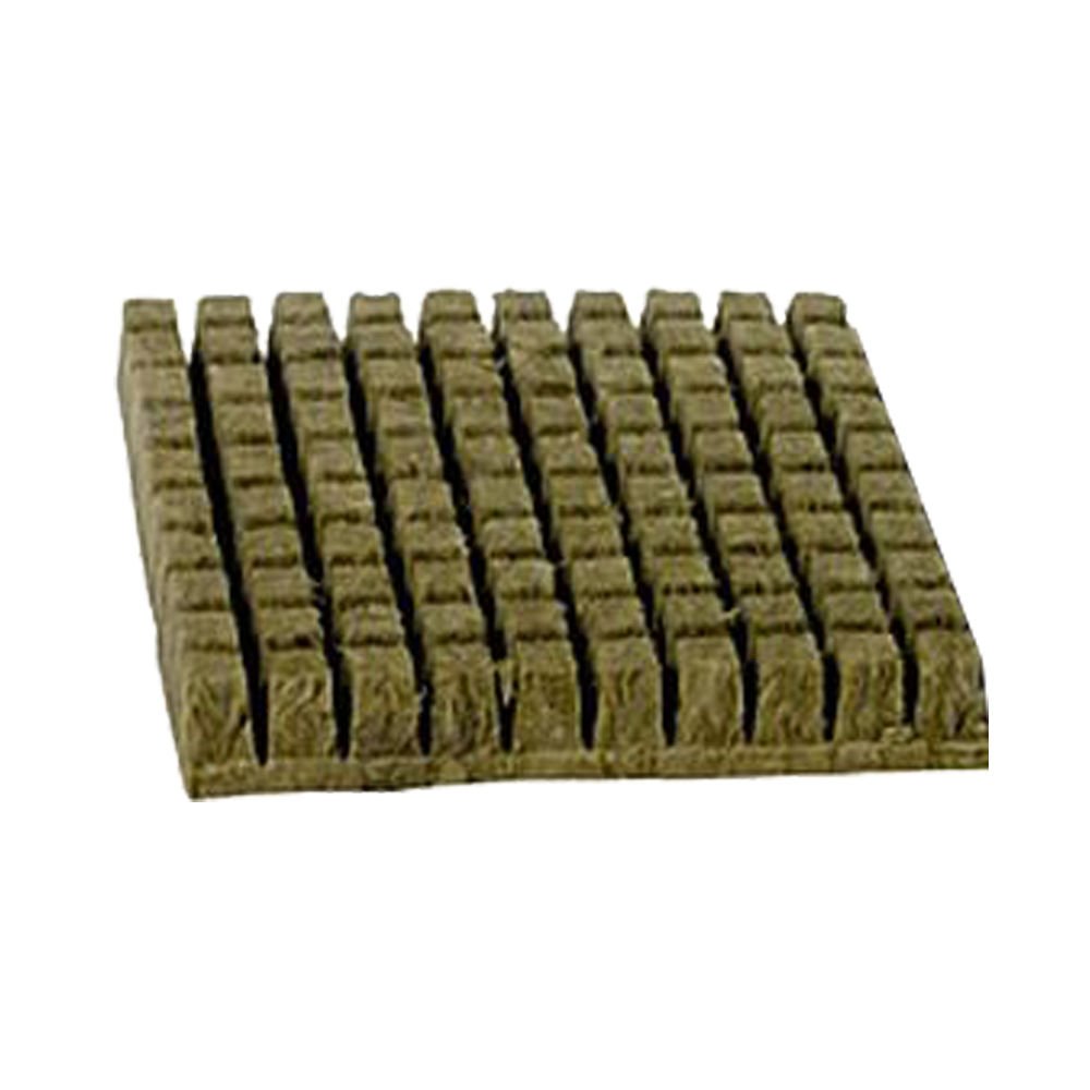thumbnail 11  - 1 inch Grodan AOK Rockwool Starter Cubes for Hydroponic - 1&#034; Sheet of 100 or 200