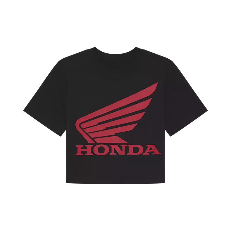 Fox Racing x Honda Women’s Crop T-Shirt – 2025 Limited Edition