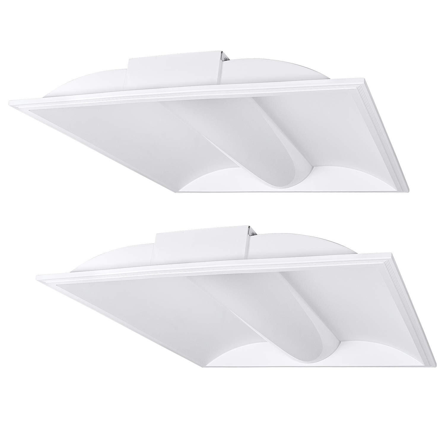 Luxrite Troffer 2x2 LED Panel Light 4000K 4000lm Dimmable UL DLC Listed