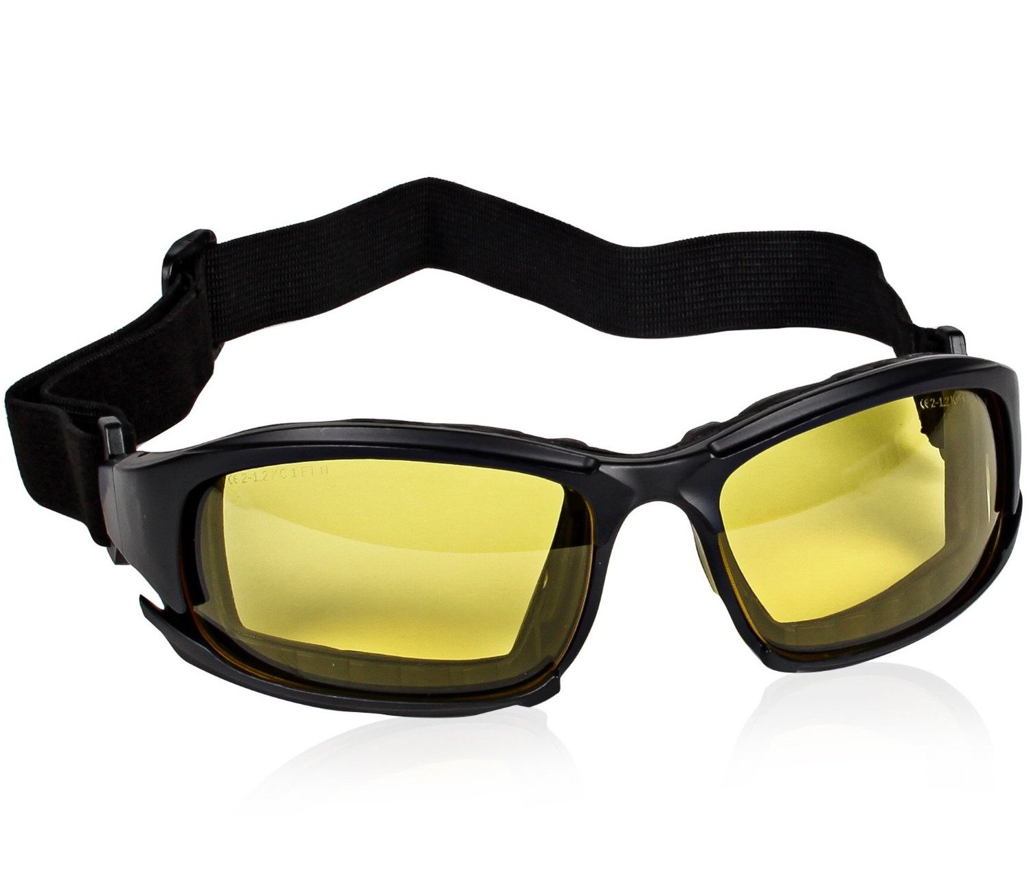 (3PAIR) JACKSON SAFETY GLASSES AMBER ANTI FOG LENS CUSHION LINING W