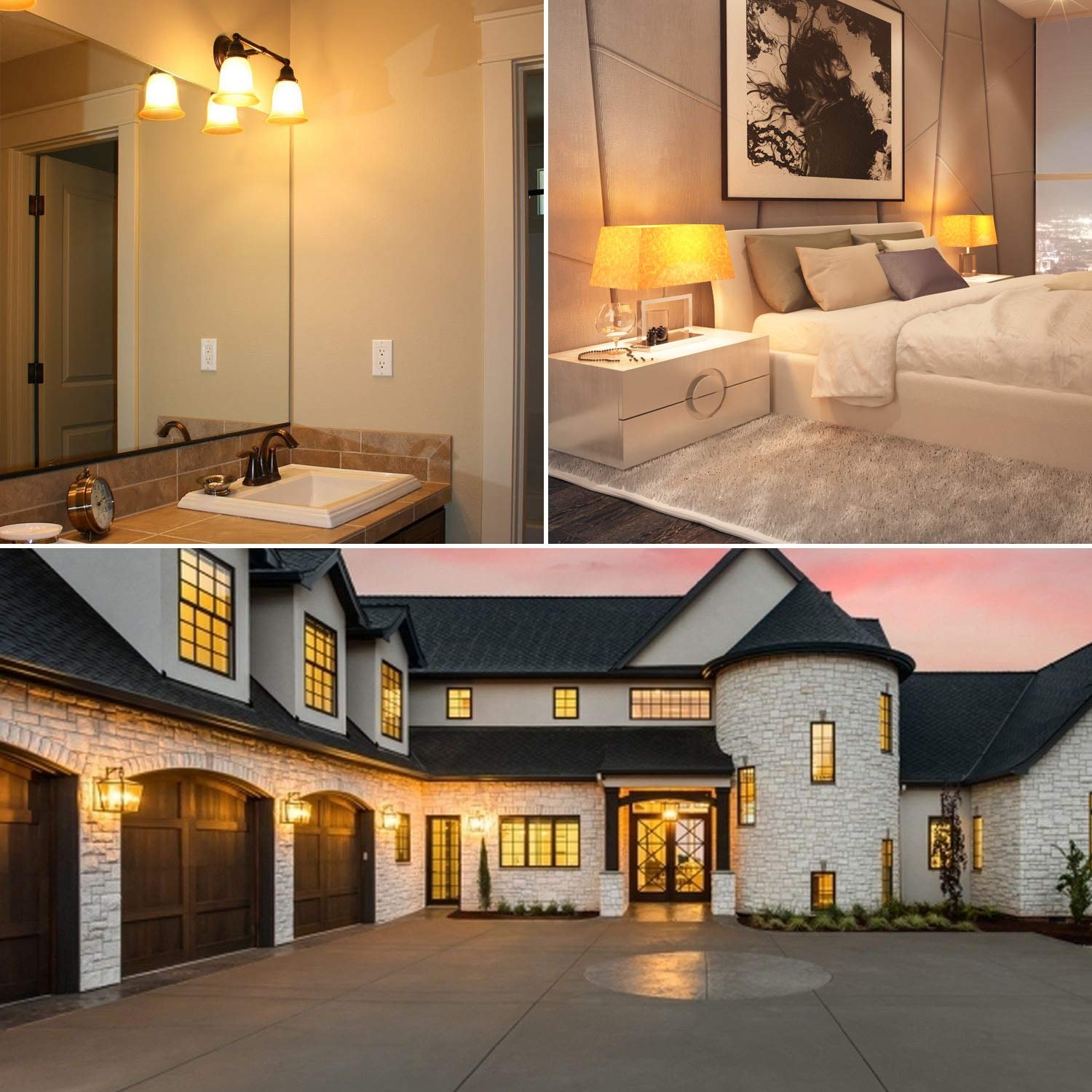 MaxLite A19 LED Bulb 5.5W(40W) Enclosed Fixture Rated 450lm Soft White