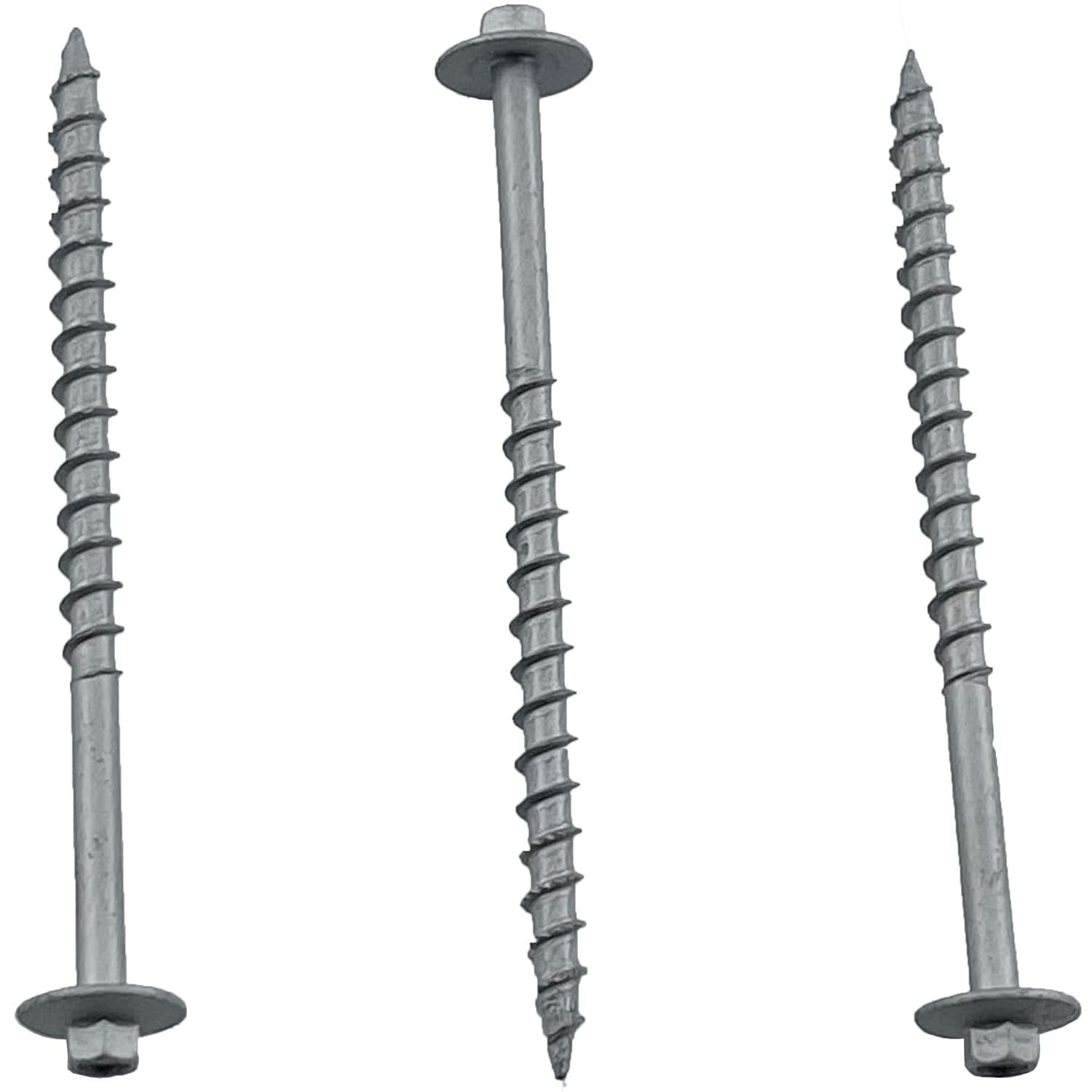 BRAUNY BOY – #12 x 6”- Structural Lag Heavy Duty Construction Wood Screw –…