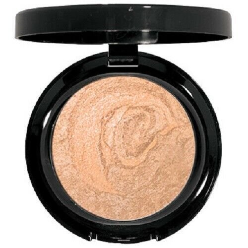 Baked Sheer Marbleized Finishing Powder Face Bronzer Highlighter for Cheeks Face