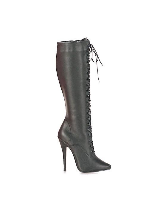 Details about   DEVIOUS Domina-2020 6" Heel Closed Toe Knee-High Boots