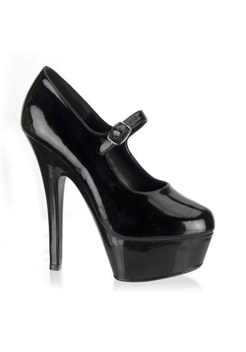 pleaser mary jane platform