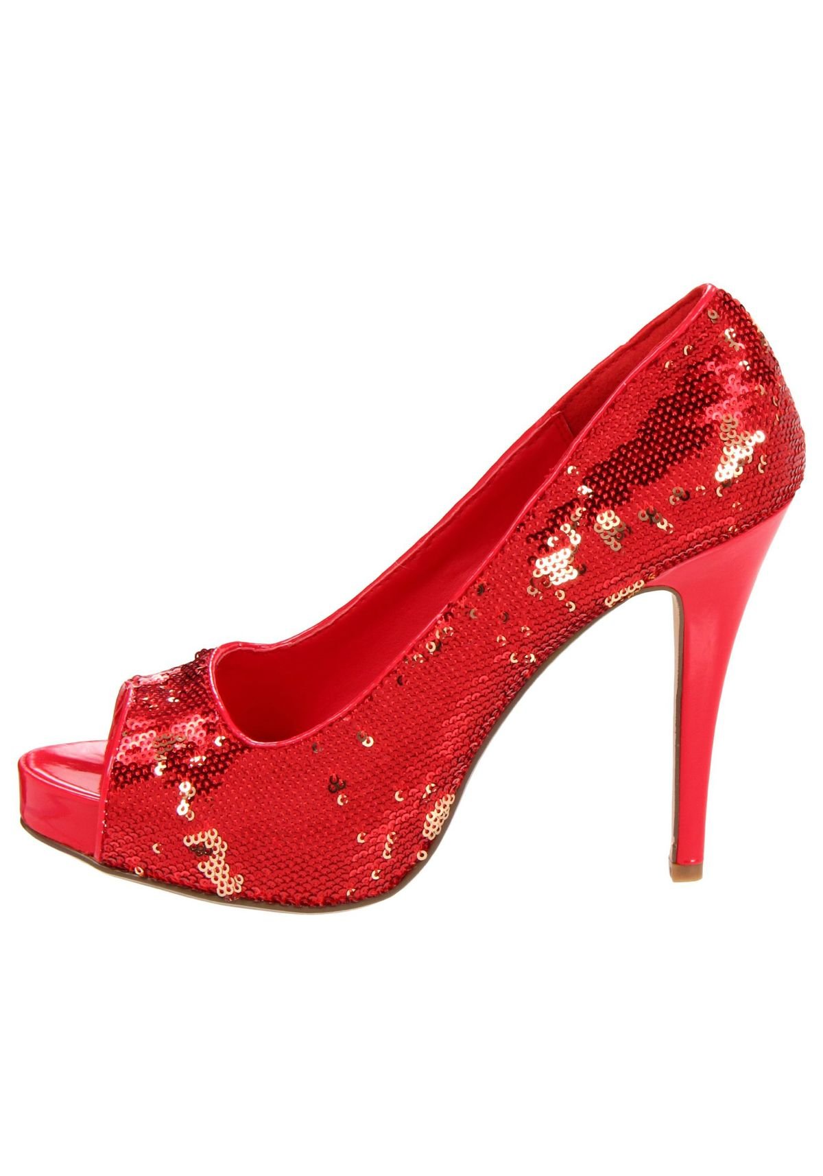 Ellie Shoes 415-FLAMINGO Flamingo 4'' Heel Open Toe Glitter Pumps | eBay