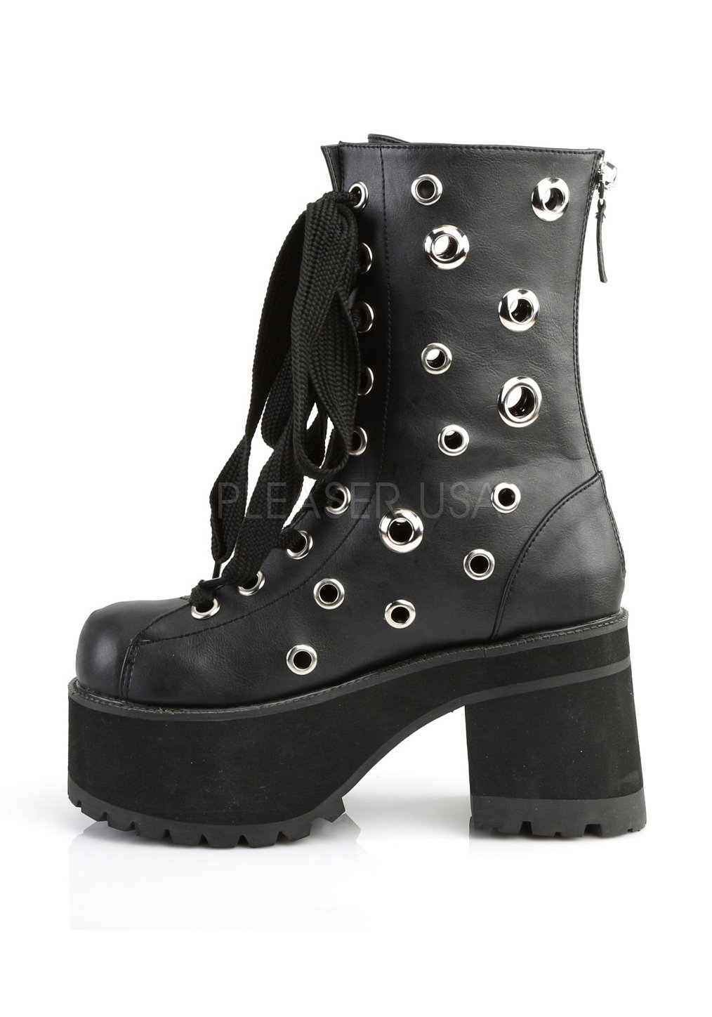 3inch platform boots
