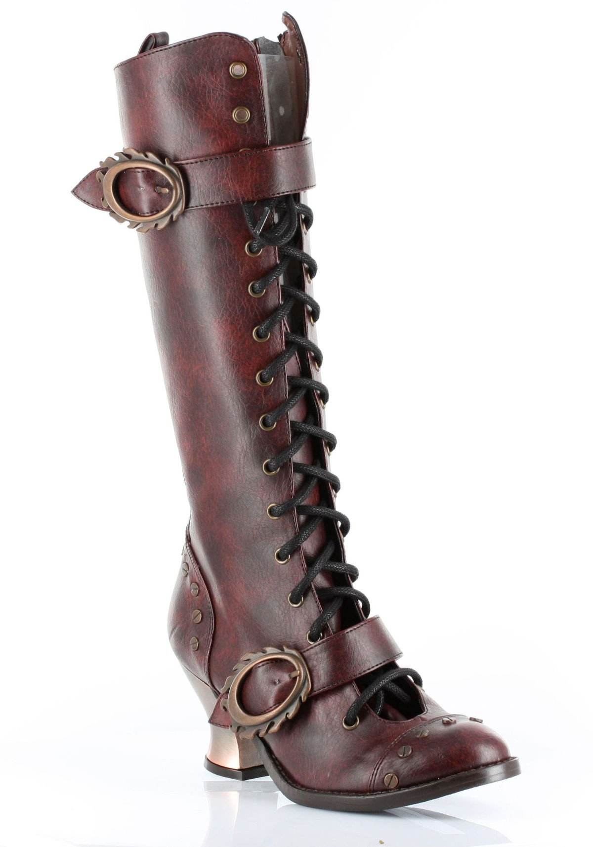 Hades VINTAGE Vintage?Knee High Boot With Retro Style Lacing | eBay