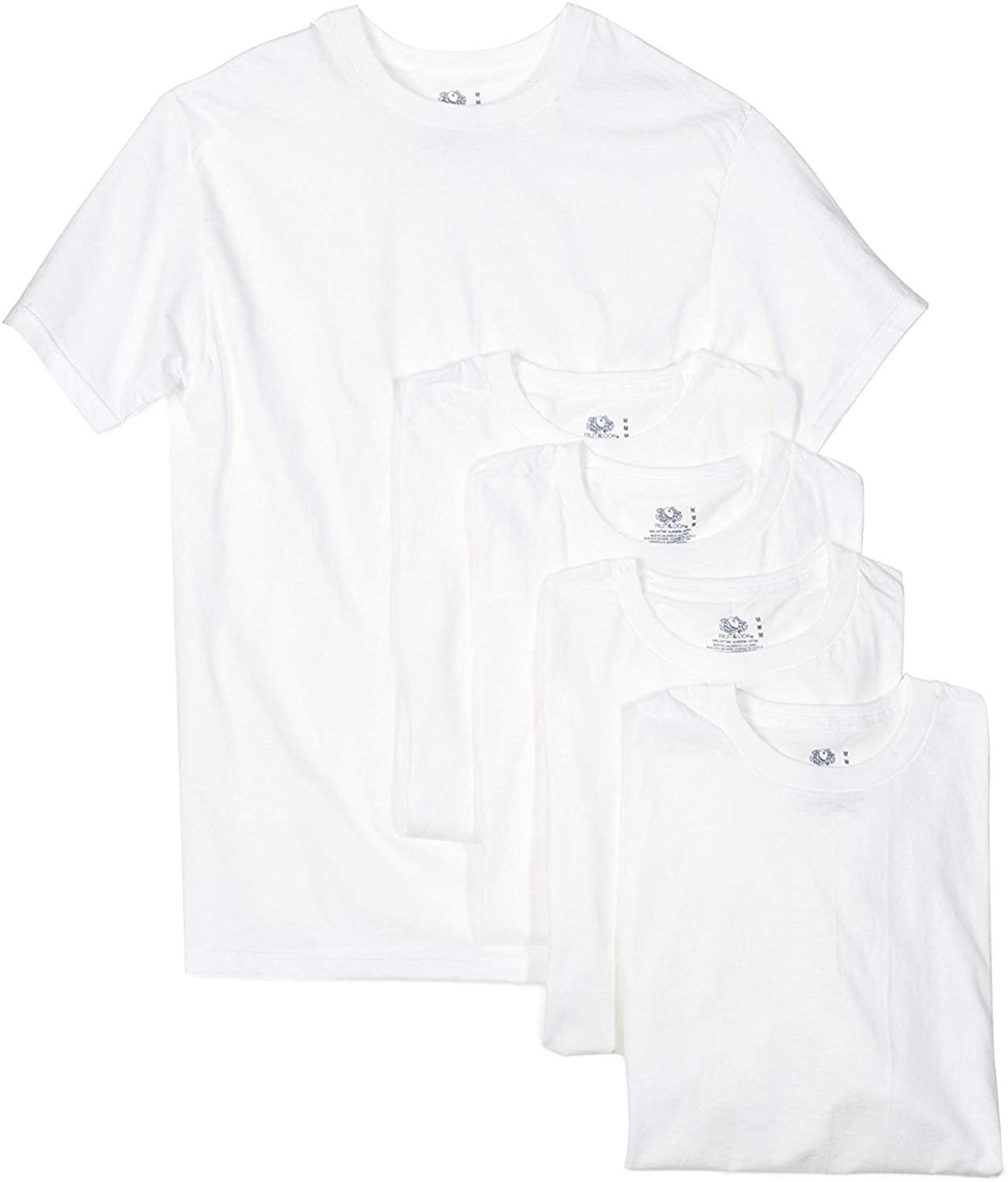 Fruit of the Loom Men's Crew Neck Tee(Pack of 6) - Picture 2 of 2