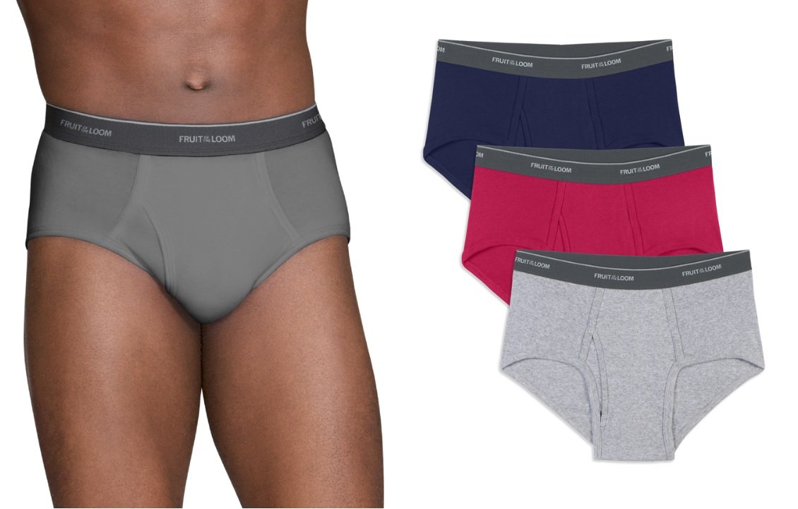 fruit of the loom men's briefs