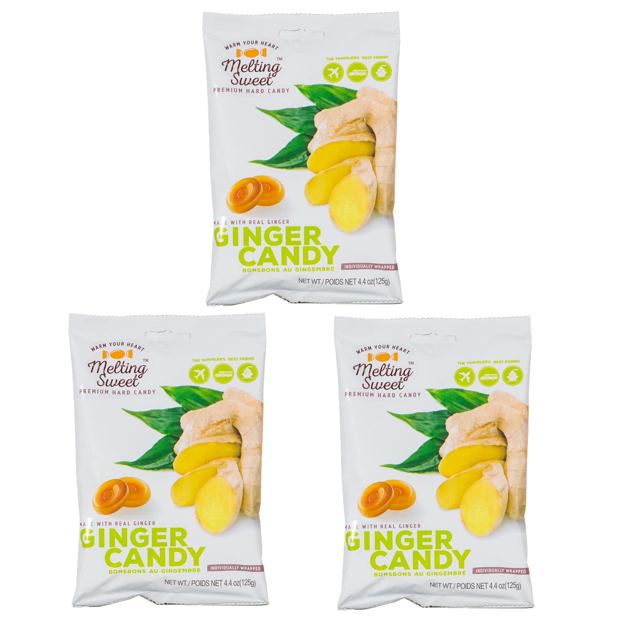 Melting Sweet Premium Individually Wrapped Hard Candy Ginger Coconut Lychee Ebay 6444