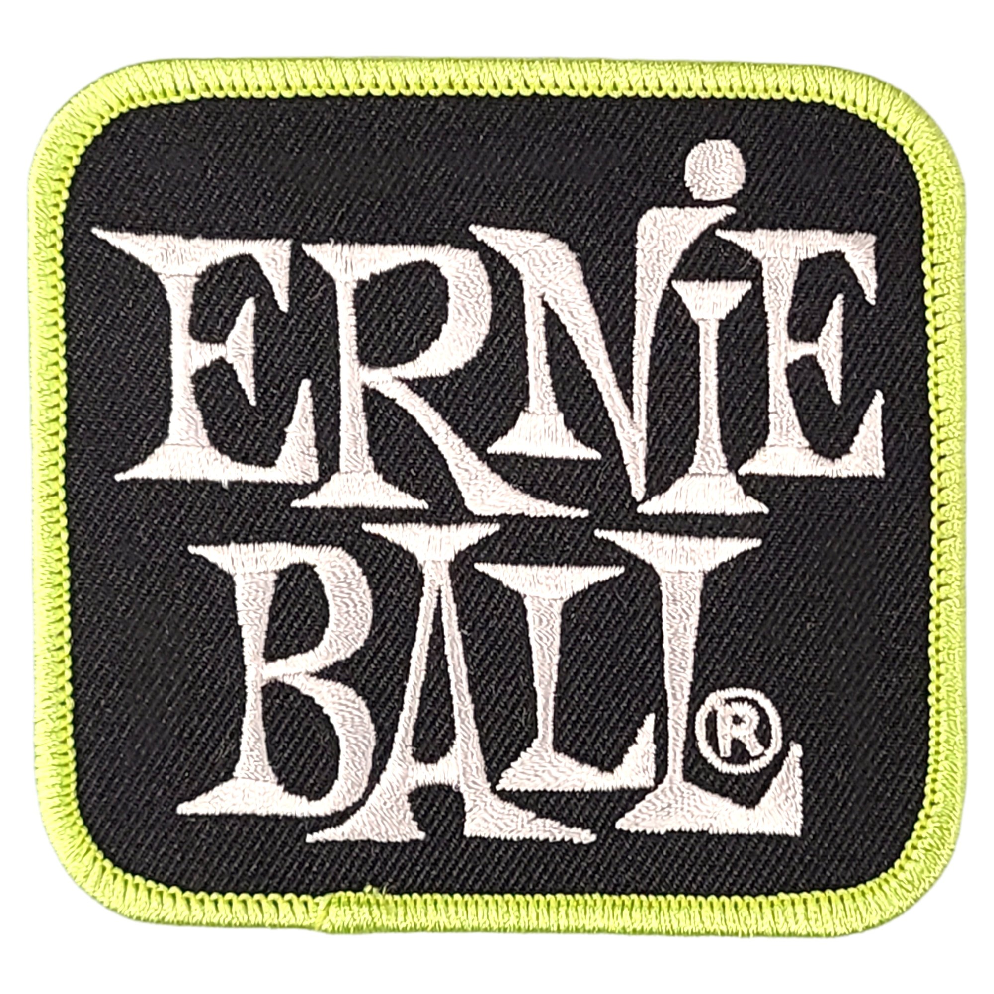 thumbnail 7  - Ernie Ball Patch Stacked Logo Embroidered Badge Pink or Green