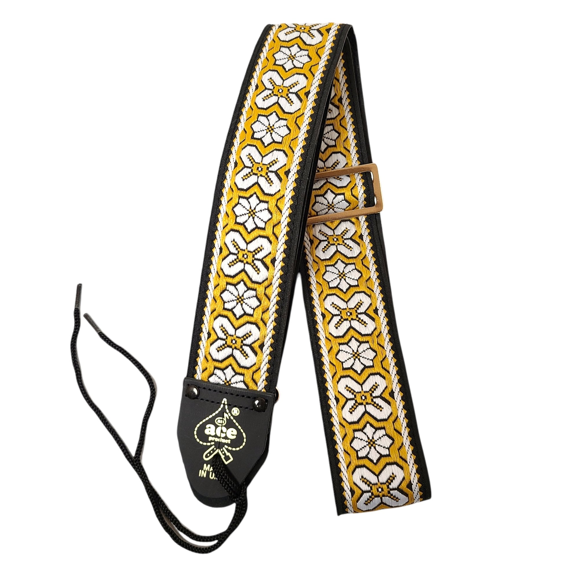 D'Andrea Ace Vintage Guitar Strap Style Stained Glass Design Other Models
