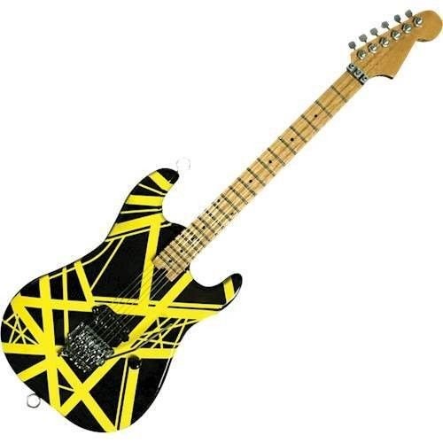 Eddie Van Halen Mini Replica Guitar Minature Vh2 Bumblebee Yellow