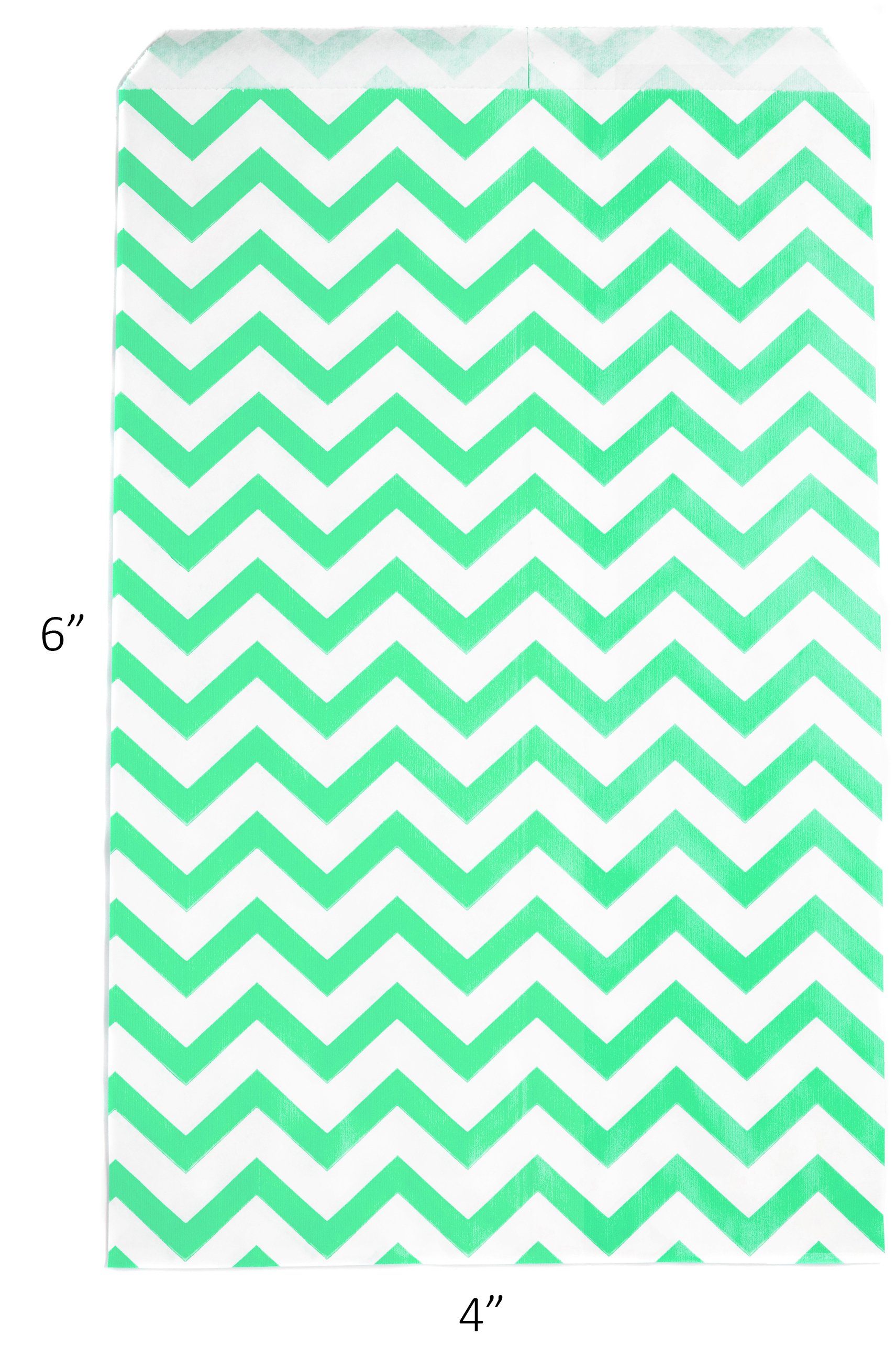 Neuartige Box flache Papierwaren Taschen, Geschenktüte 4" x 6" Packung mit 100 - Bild 18 von 21