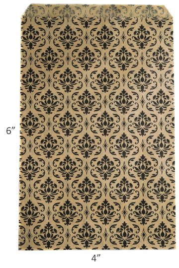 Neuartige Box flache Papierwaren Taschen, Geschenktüte 4" x 6" Packung mit 100 - Bild 13 von 21