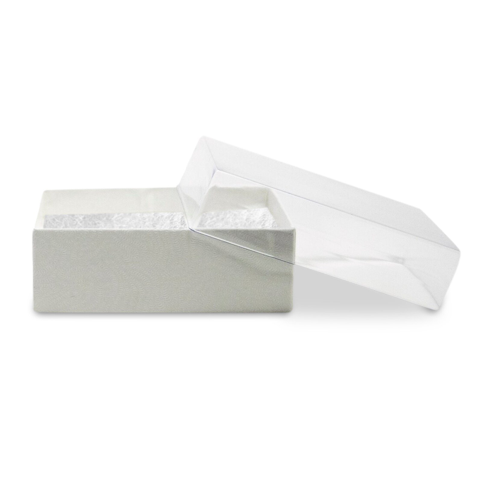 Made IN USA Jewelry Gift Box Removable Cotton Pad 3" x 2.3" x 1" (Pack of 20) - Picture 21 of 23